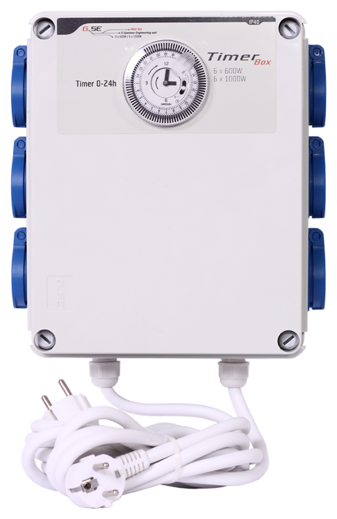 Temporizador II (Reloj Grässlin) 6x600 Growshopping