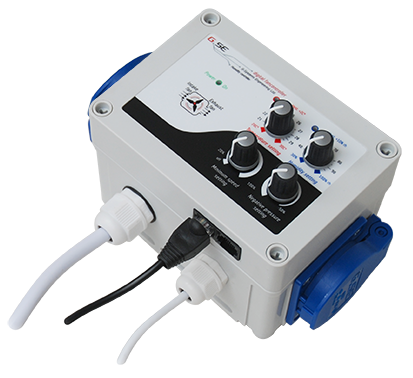 Humidity, temp. and negative pressure controller