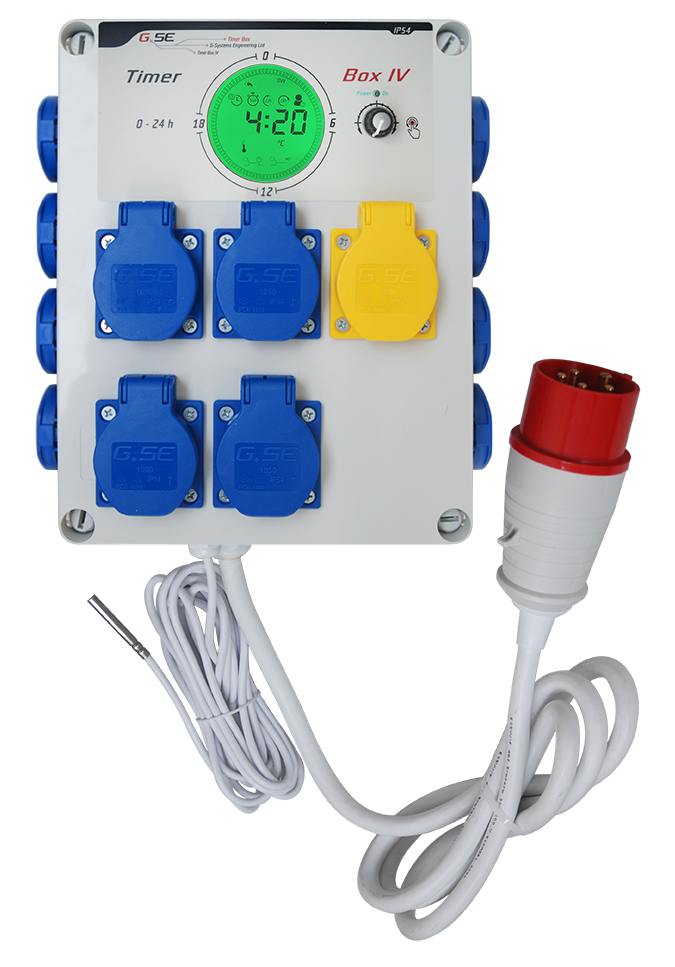 Timer Box IV 12socket +heating