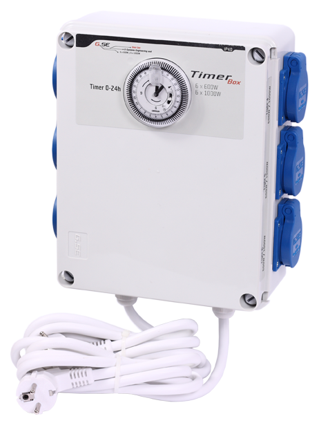 Timer Box II 6x600W (Grässlin Timer)