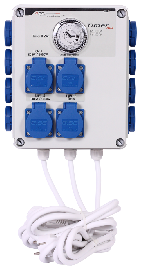 Timer Box II 12x600W  (Grässlin Timer)
