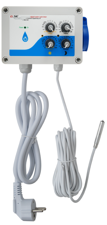 Water timer 10A day/night light sensor