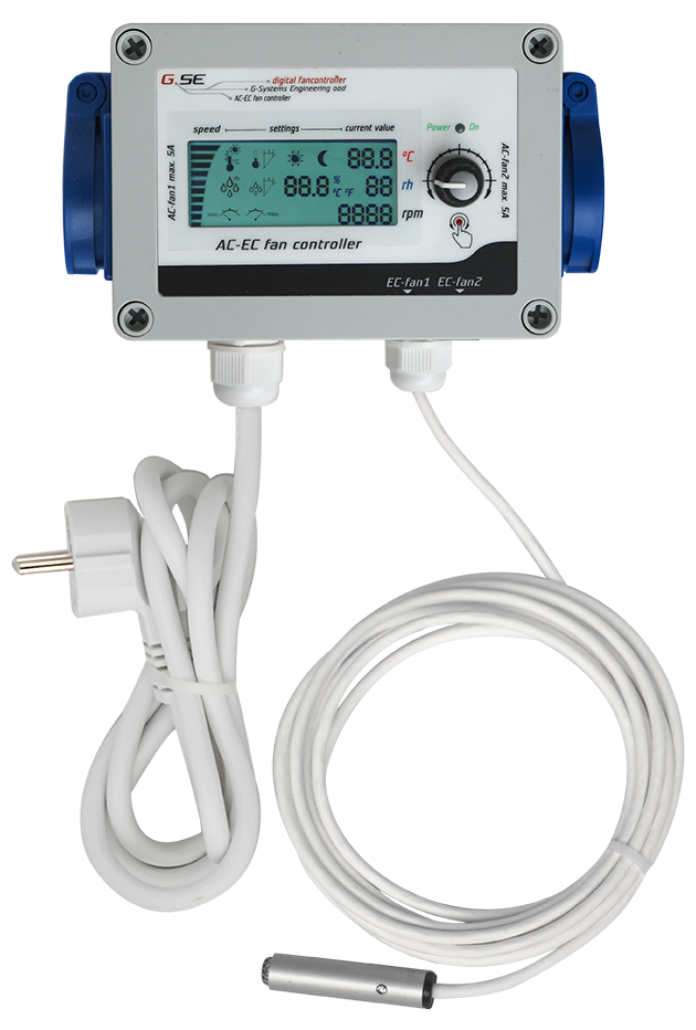 LCD fan controller
