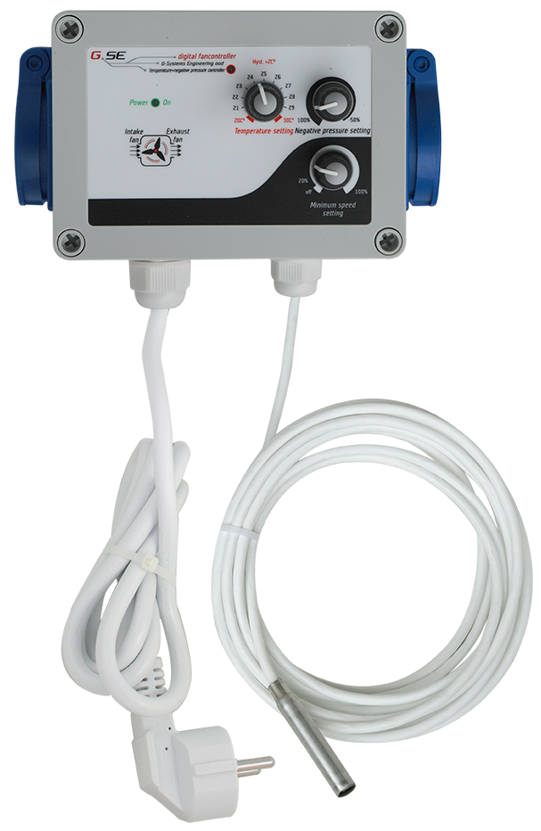 Controller temperatura e pressione negativa