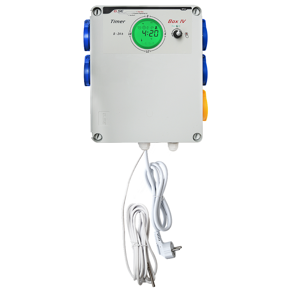 Timer Box IV 4socket +heating 2'300W