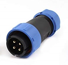 Conector &quot;Chogori&quot; macho 4 polos