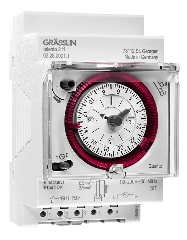 Light timer "GRÄSSLIN" Talento 211