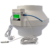 EC fan 250mm LCD 1'450m³/h