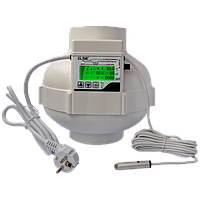 EC fan 125mm LCD 800m³/h