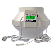 EC fan 250mm LCD 1'450m³/h